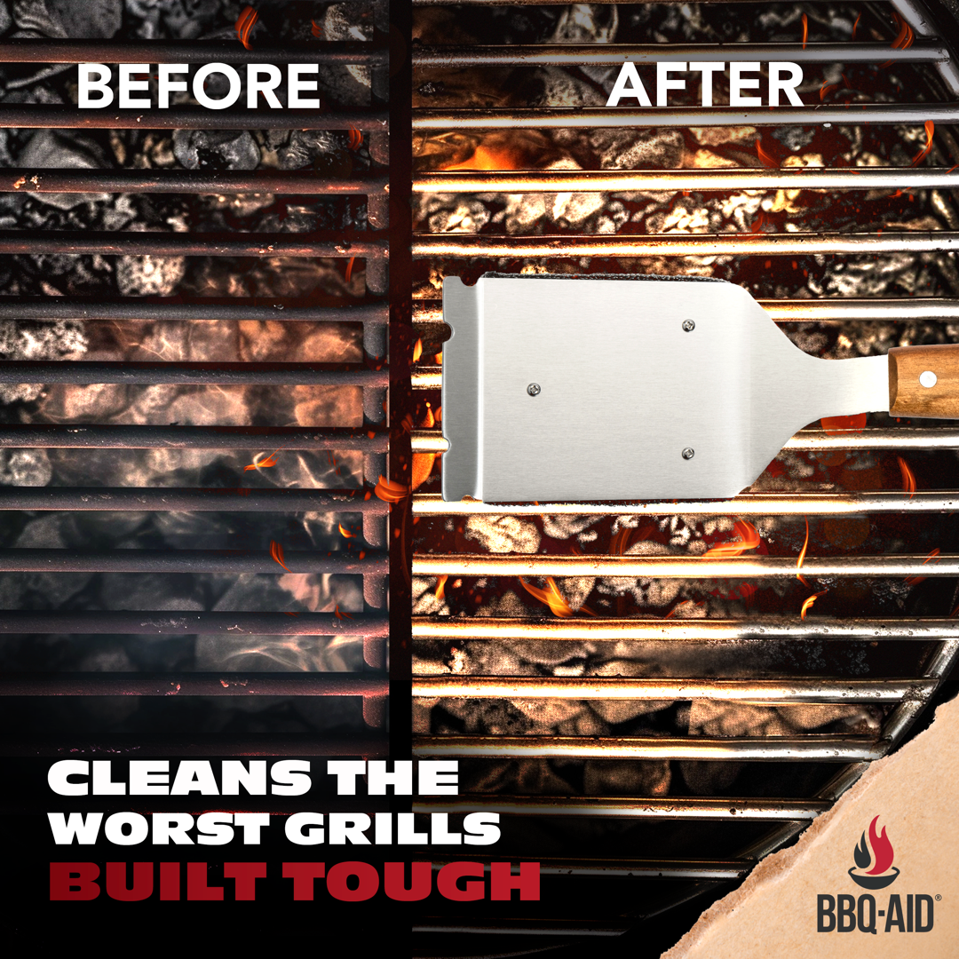 Brosse et grattoir sans poils