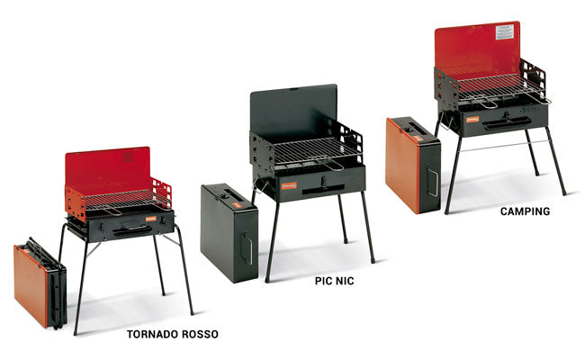 Barbecue Portable Tornado Rosso